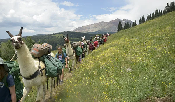 hiking in the San Juan mountains of Colorado